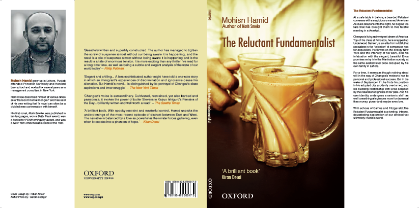literature pakistani Mohsin Hamid usa novel The Reluctant Fundamen