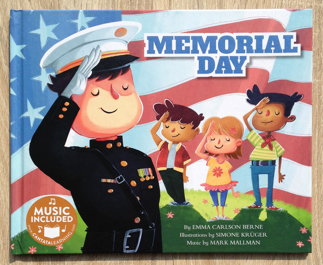 memorial day Holiday children's book Education history American History america usa children veteran