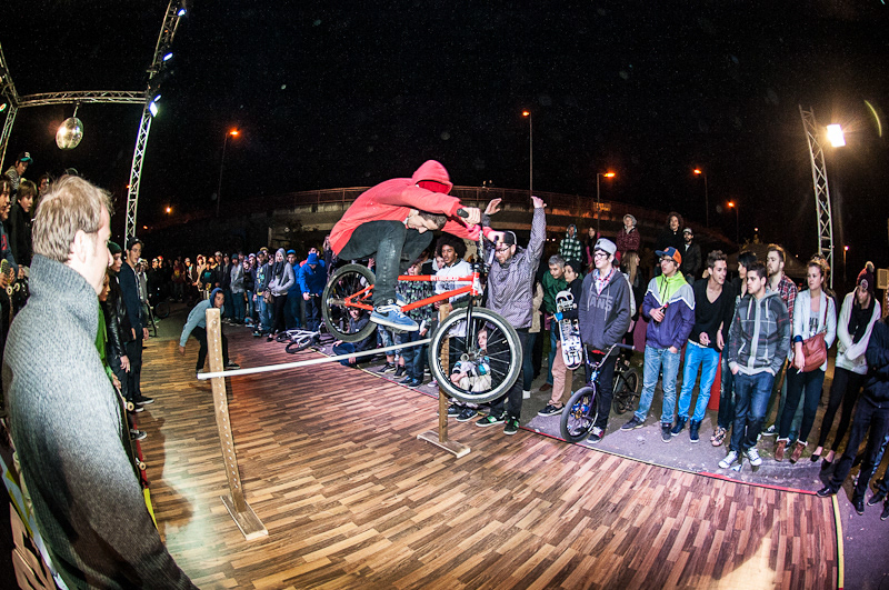 Knights on Wheels KOW Nuit du Sport parc and ride