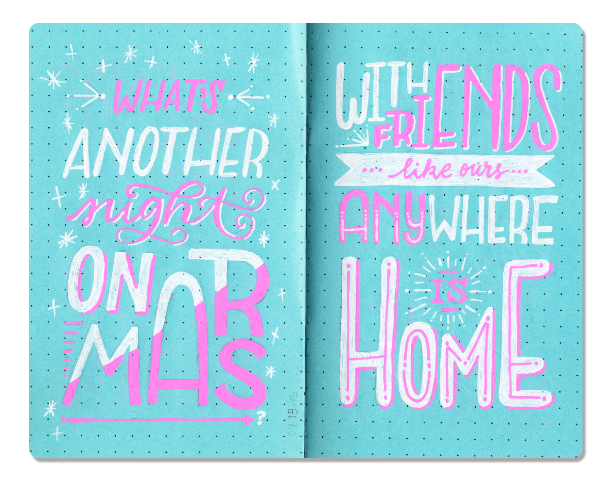 the maine Lyrics Handlettering type lettering design sketchbook yellowpaperhouse letter the maine band Maine letterforms doodle art ink