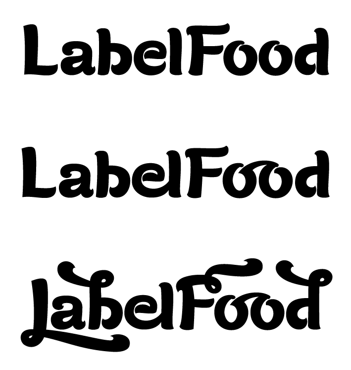type font Cyrillic lettering Food  Typeface modern logoset Retro vintage