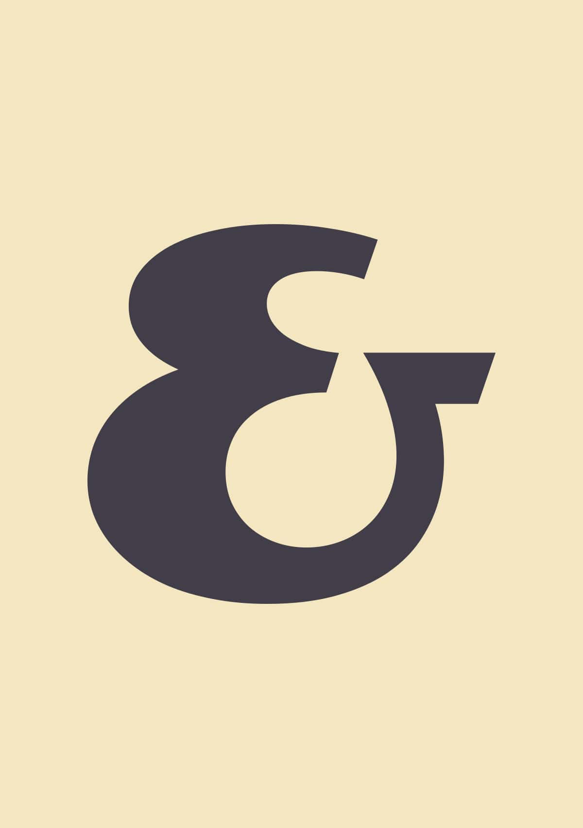 ampersand flatdesign flayposter Logo Design Logotype typography   vector