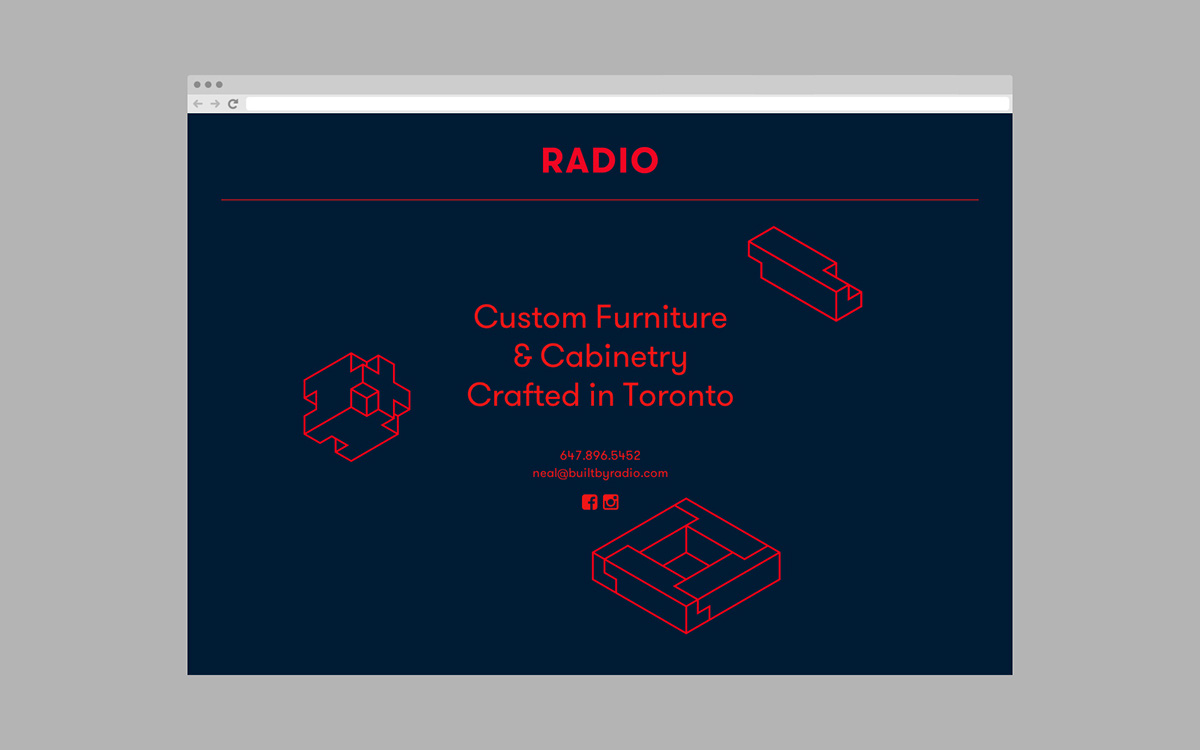 identity business card Van van graphics Website furniture cabinetry custom build Stationery