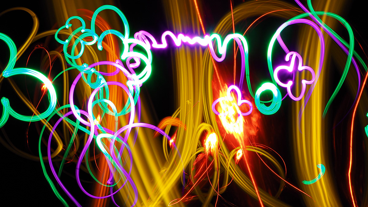 light light writing light fight lightfight lightpainting thunder storm abstract colored