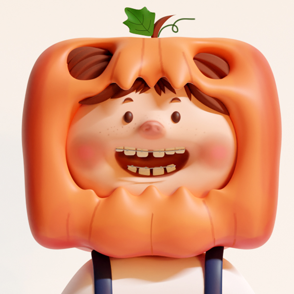 3D 3dart 3DArtist Character design  Halloween haloween kidlit kidlitart pumpkin spooky