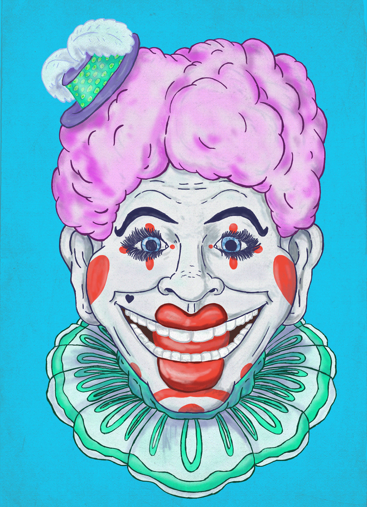 clown Clown poster vintage