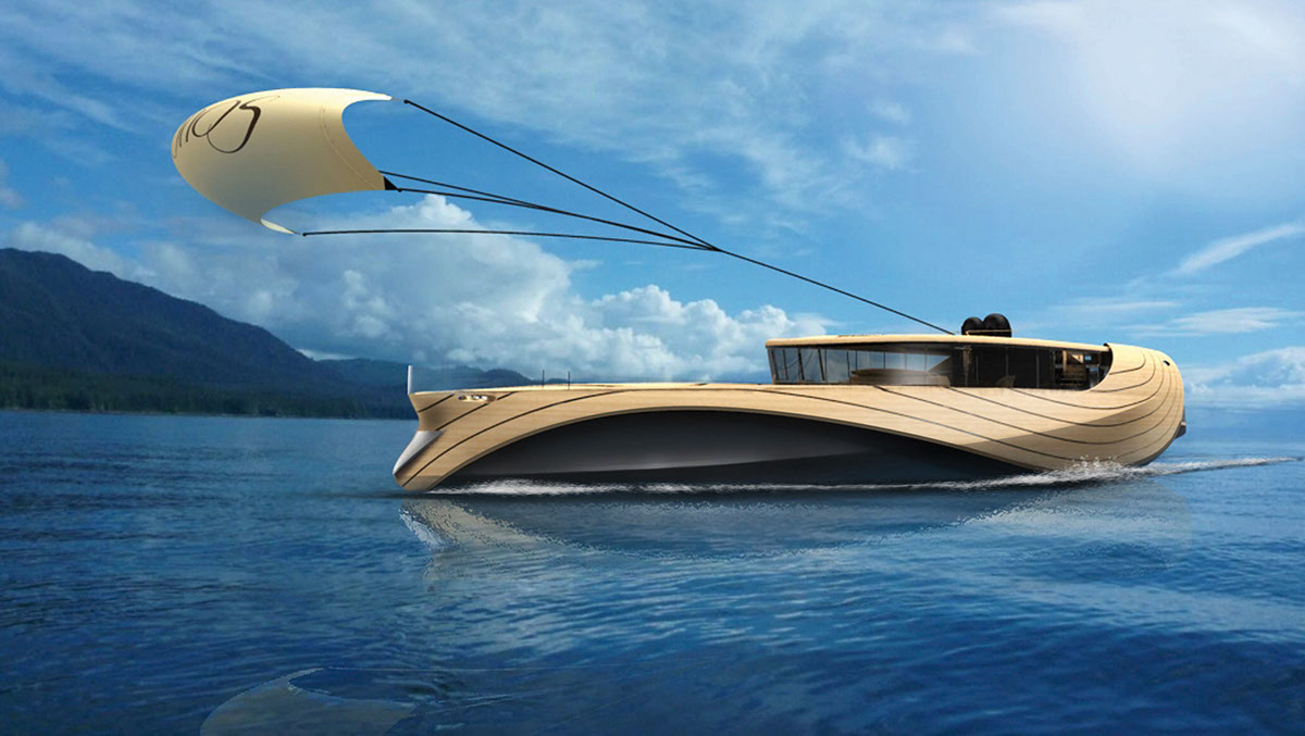Cronos yacht  myda Concept Yacht Ecological Yacht  SIMONE MADELLA  Concept boat Ecological Boat