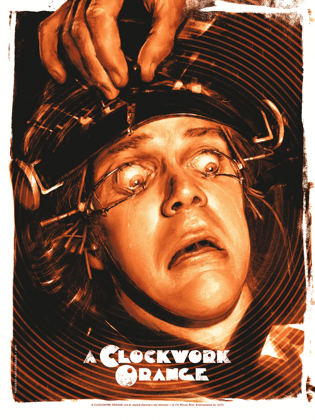 A Clockwork Orange Screen print on Behance