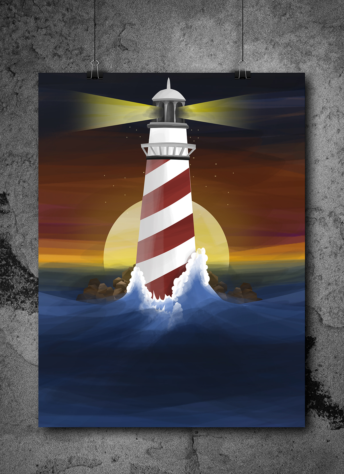 маяк литература книги море волны свет lighthouse иллюстрация