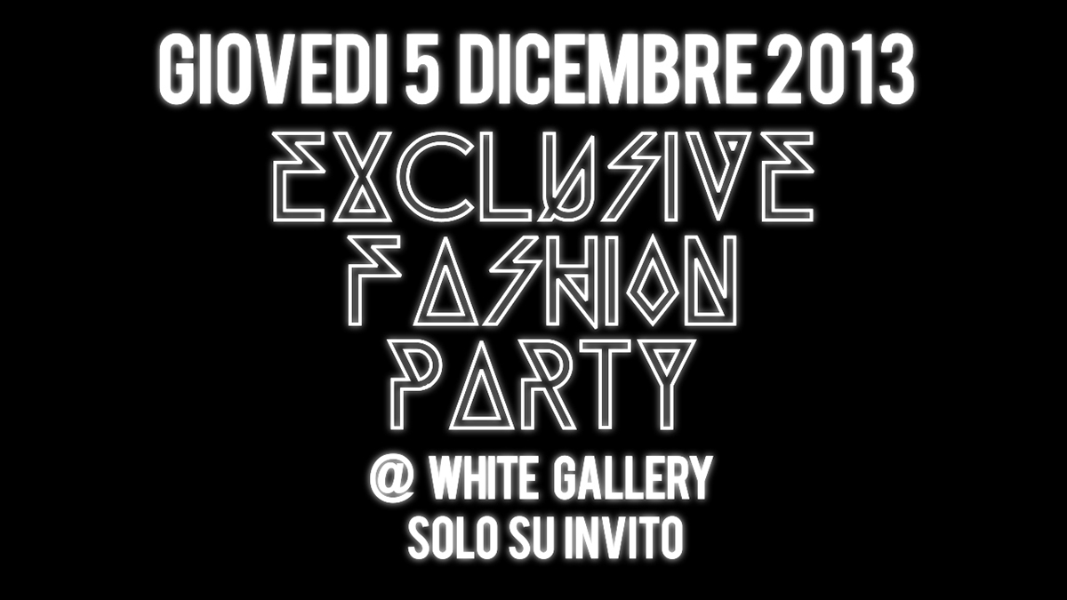 Urbe EUR party White gallery factory invite dicembre