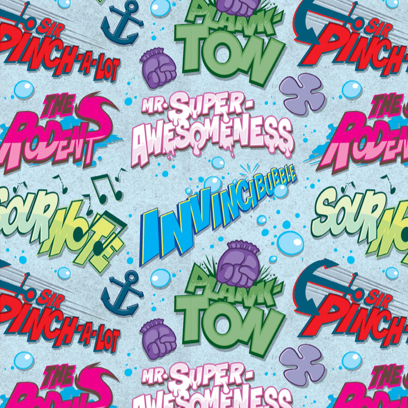 spongebob squarepants Style Guide Patterns Cartoons nickelodeon compositions logo key art movie poster