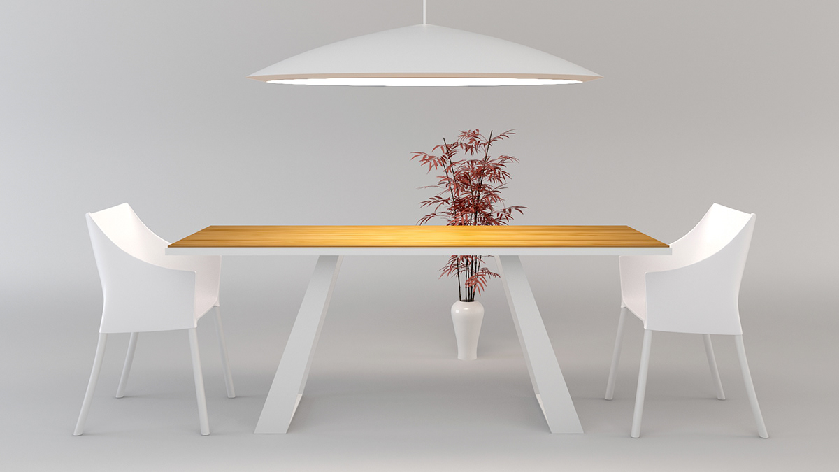 loki table corian andrei otet minimalist design wood dining table