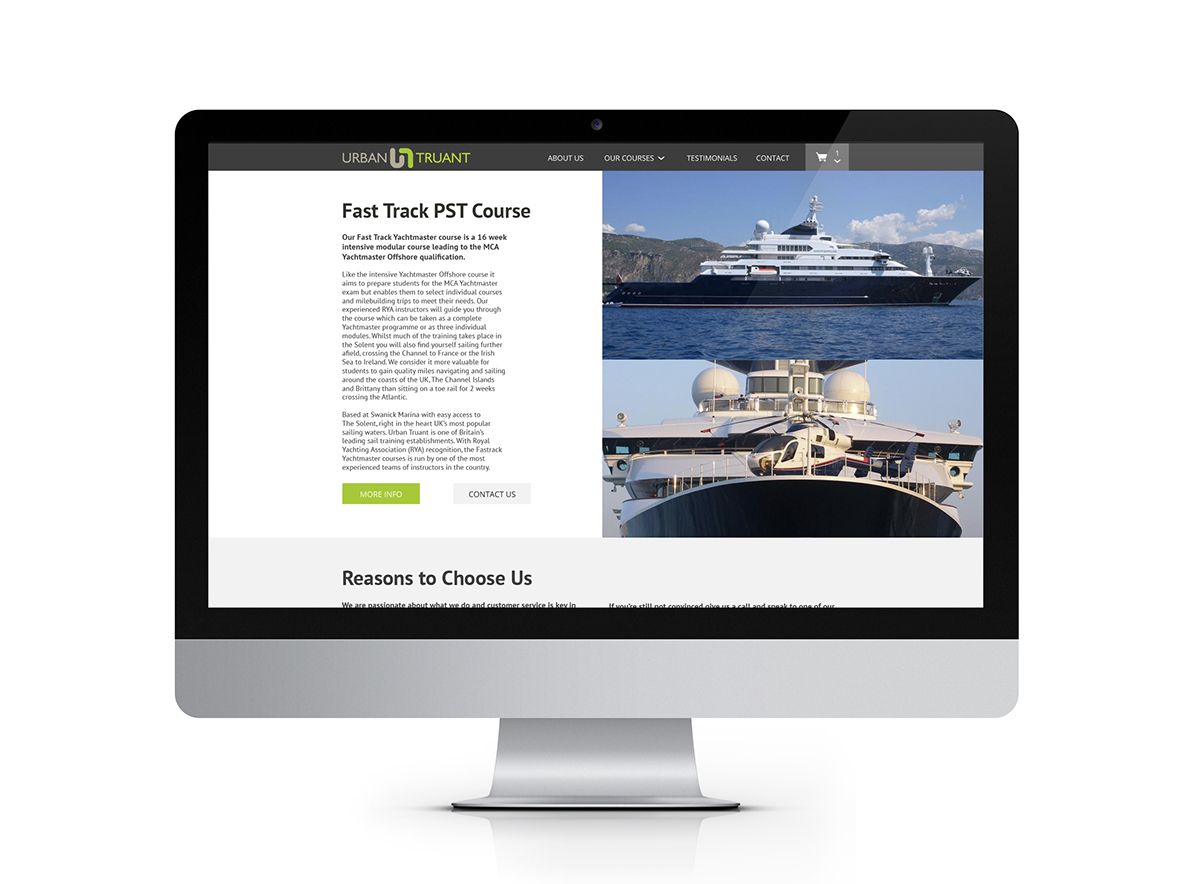 Adobe Portfolio sailing e-learning selling marketing  