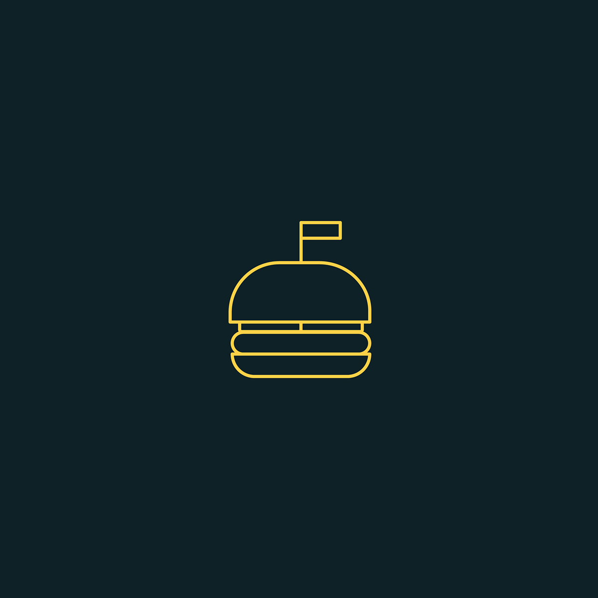 logo logos branding  logodesign Food  fastfood graphicdesign type typography   hamburger