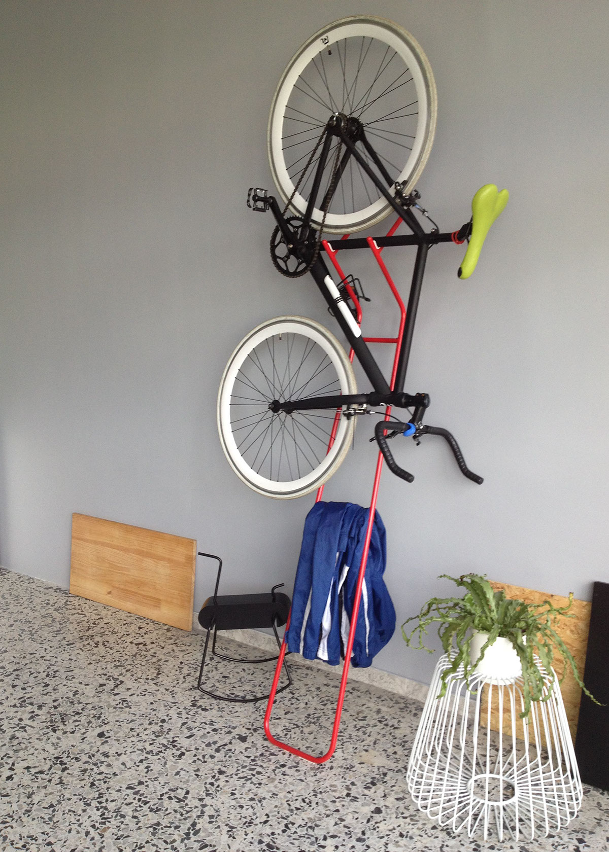 Adobe Portfolio Bike Rack hanger
