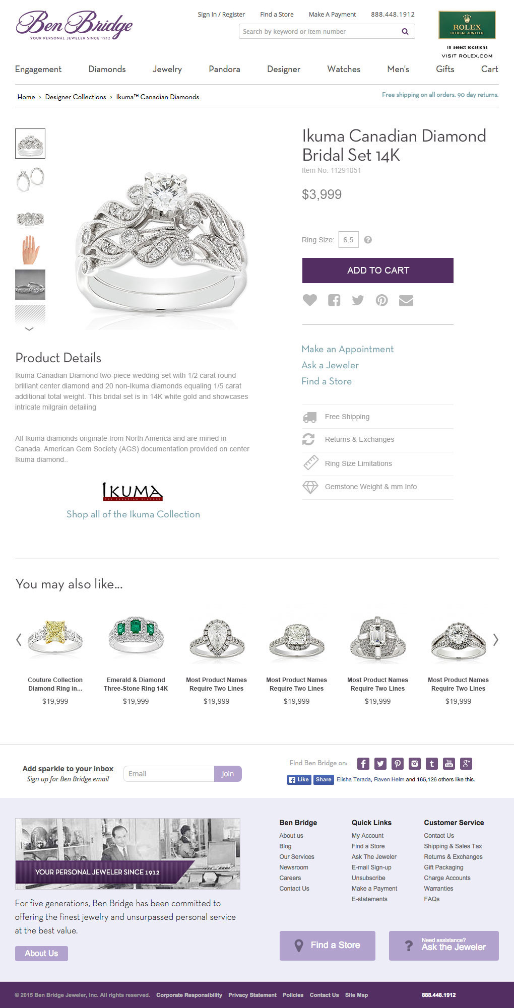 Adobe Portfolio Jeweler jewelery Website luxury modern high-end ux commerce diamonds