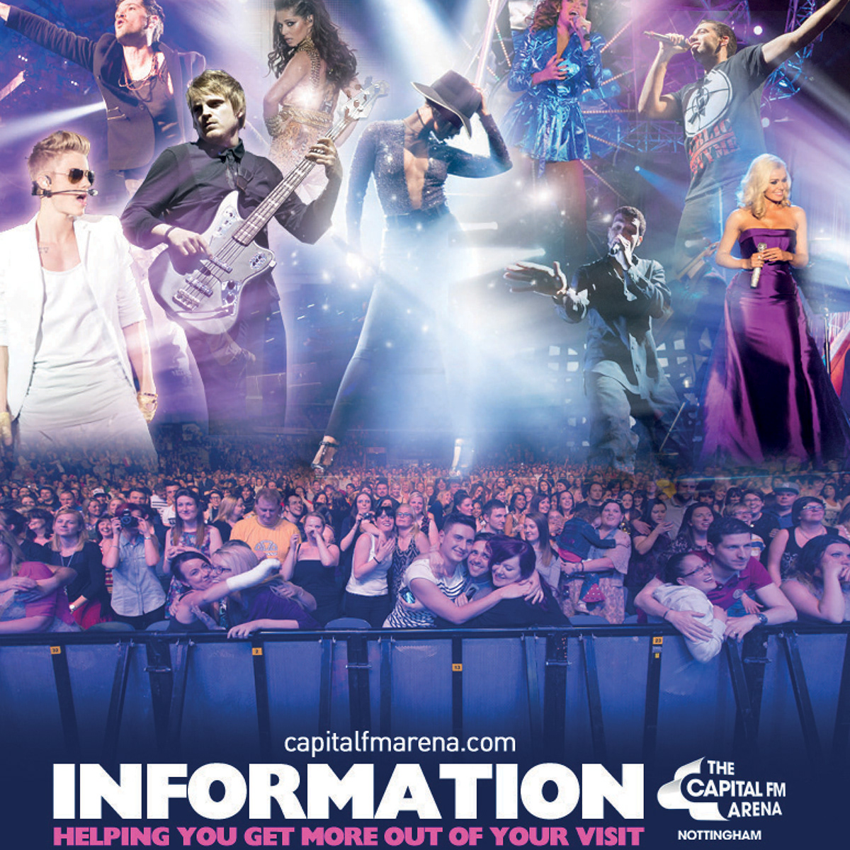 online leaflet shows information Events artist celebrities l.a.golding capitalfmarena