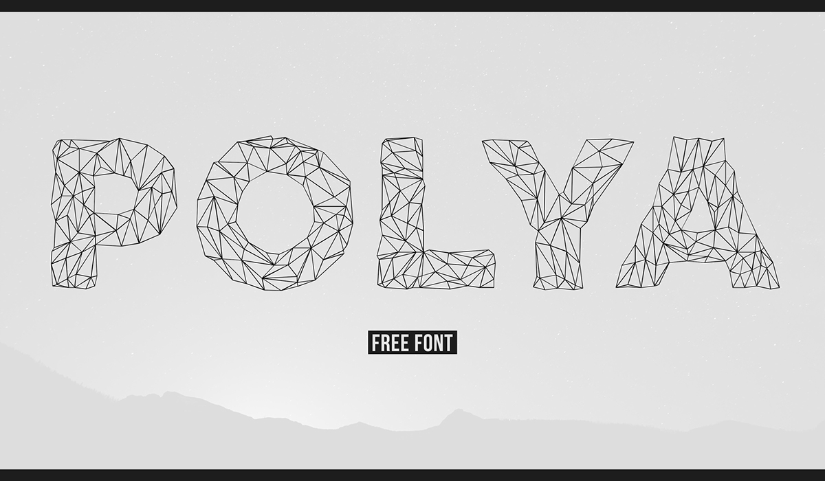 Free font free typography free download font 2014 police gratuite Typographie polya free polya font 2014
