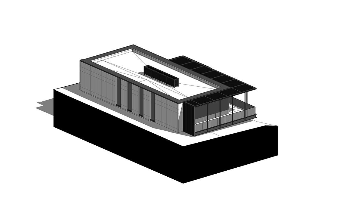 3ds max architecture archviz CGI corona exterior house minimal modern visualization