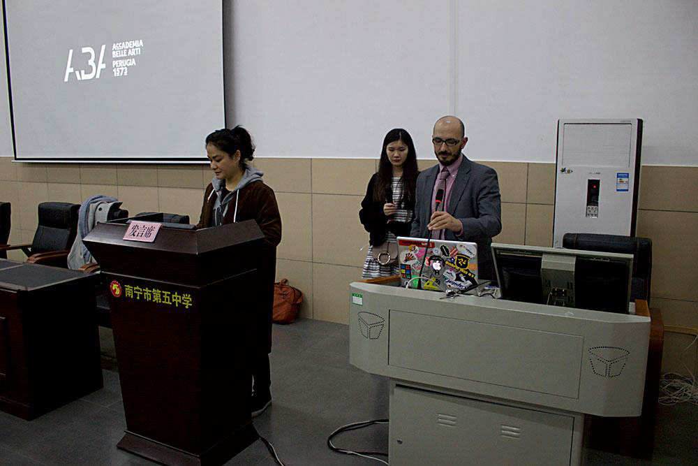 Visiting Professor Hongyu School design masterclass Workshop