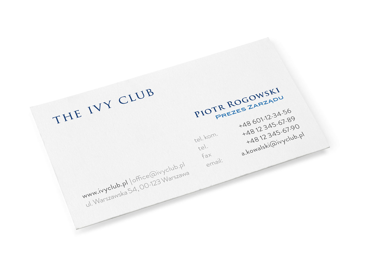ivy club polo