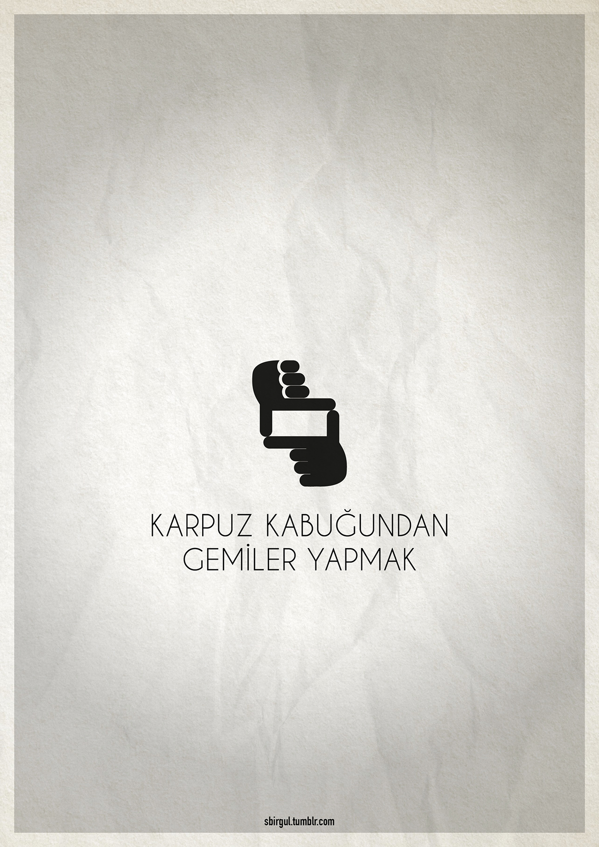 minimal poster Cinema poster Afiş pictogram symbol yeşilçam Türk Sineması turkish Icon movie paper