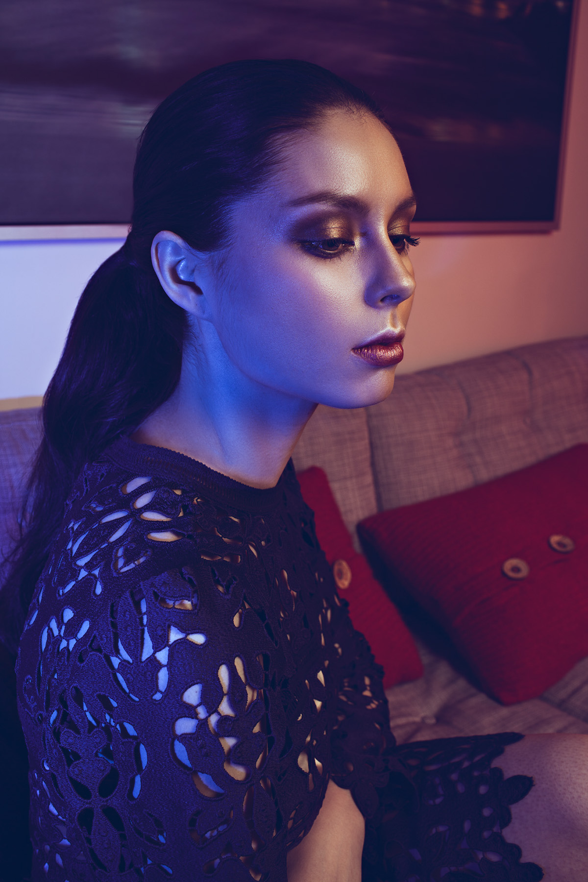 fashion editorial editorial story publication gels lighting strobes color ArtDirection