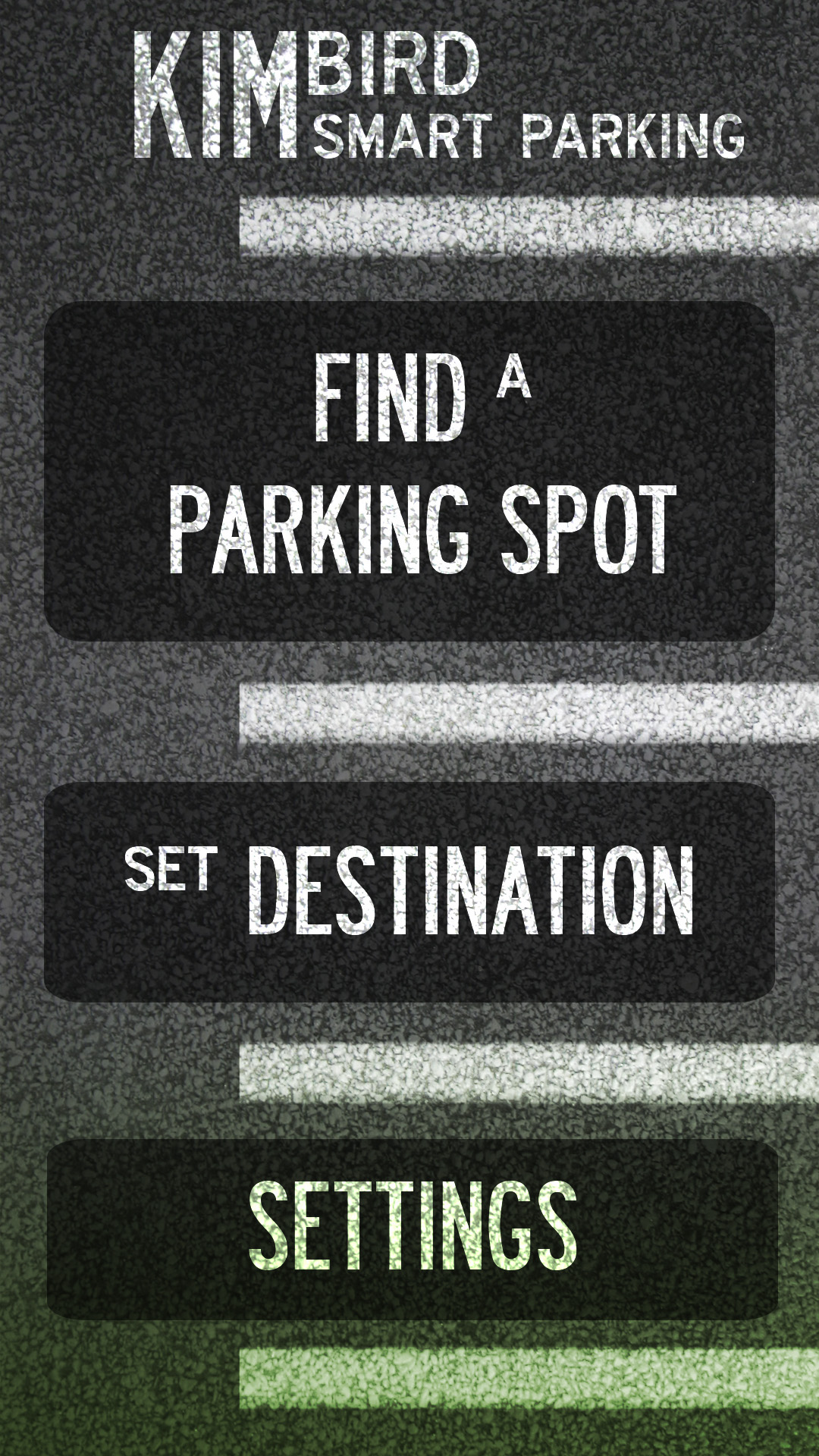 app Interface UI parking interaction congestion traffic