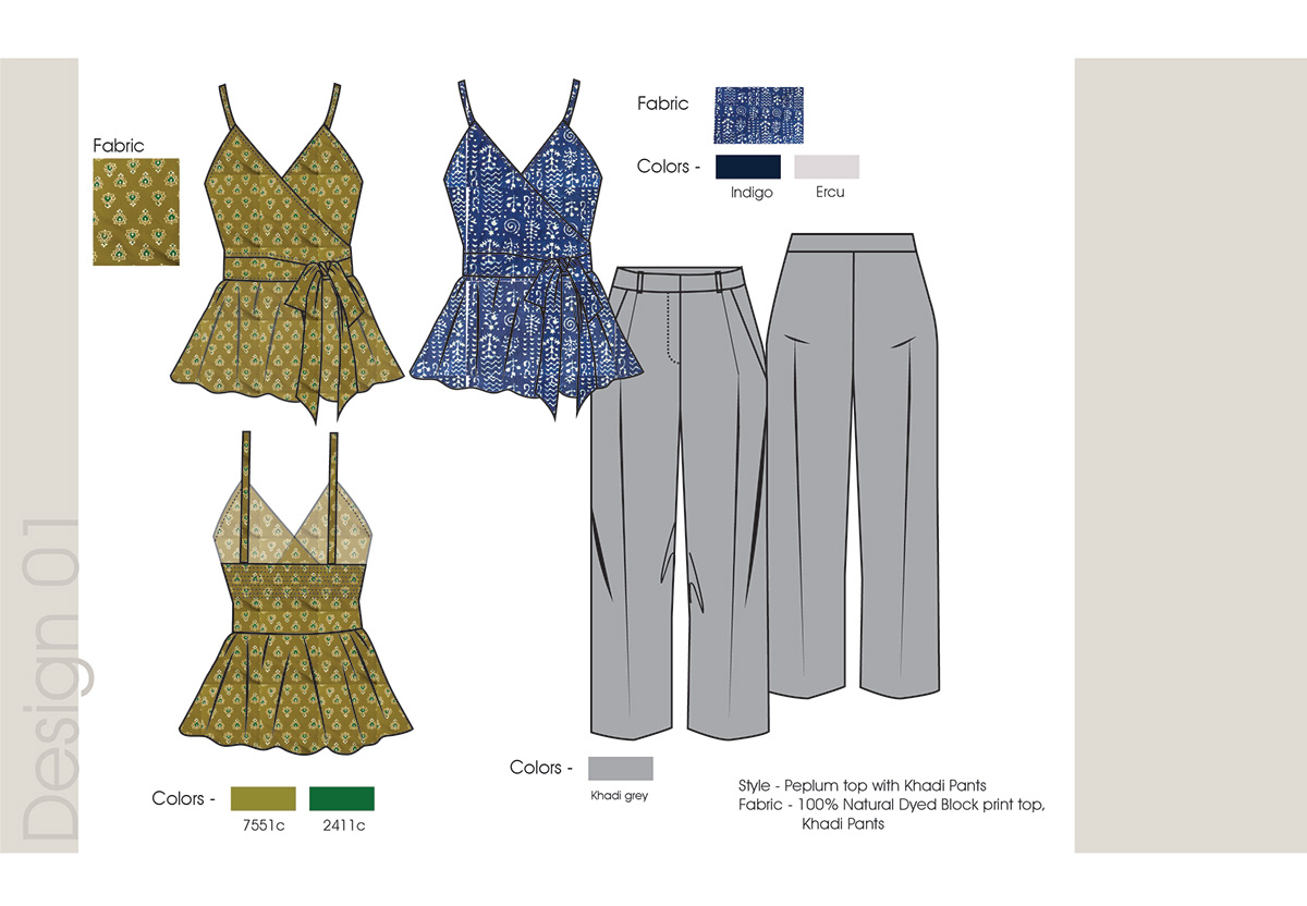 blockprints Fashion  PageLayout styling  sustainablefashion womenswear