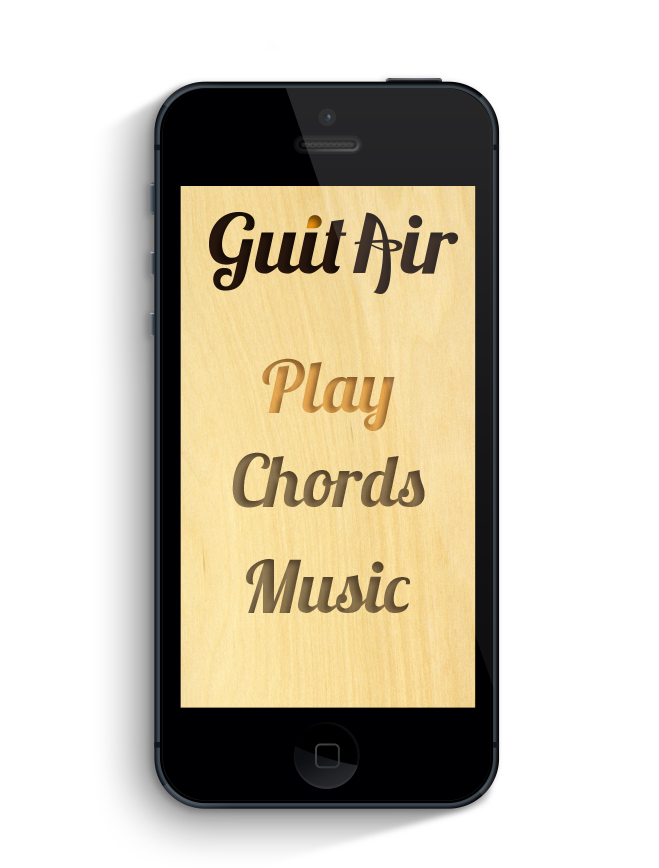 guitar air guitar app mobile emulator application game video game simulator concept design design intarface intaraction