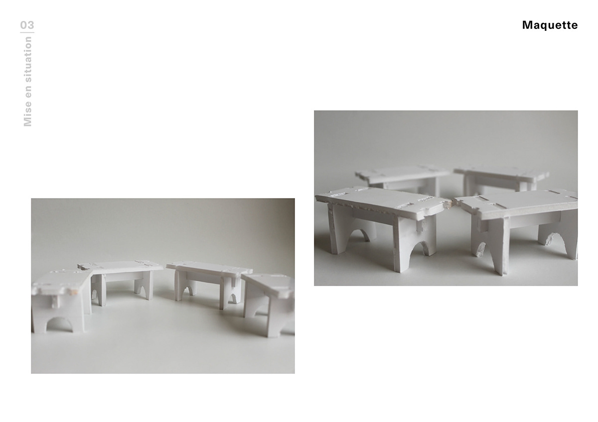 diplôme DNSEP ensad frac frac lorraine furnitures Master mobiliers Plastique recyclé recycled plastic