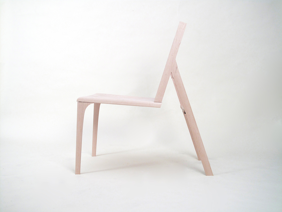 wood steel chair furniture Interior design