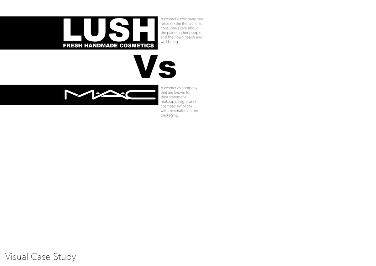 mac M.A.C cosmetics Rebrand brand graphic design lush animal testing campaign