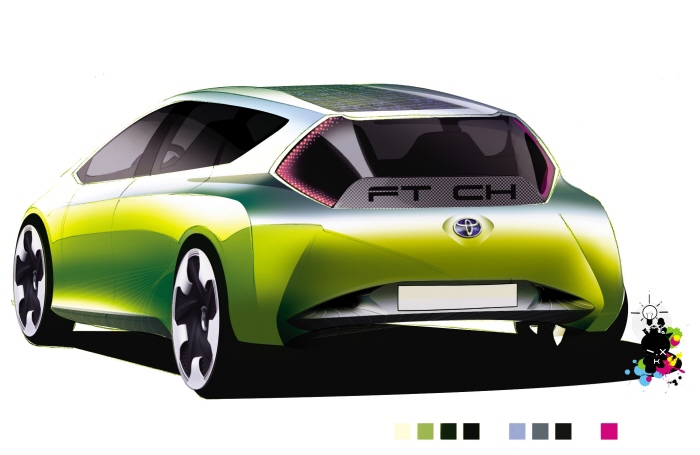 design automobile green design transport toyota edd ken billes sketch