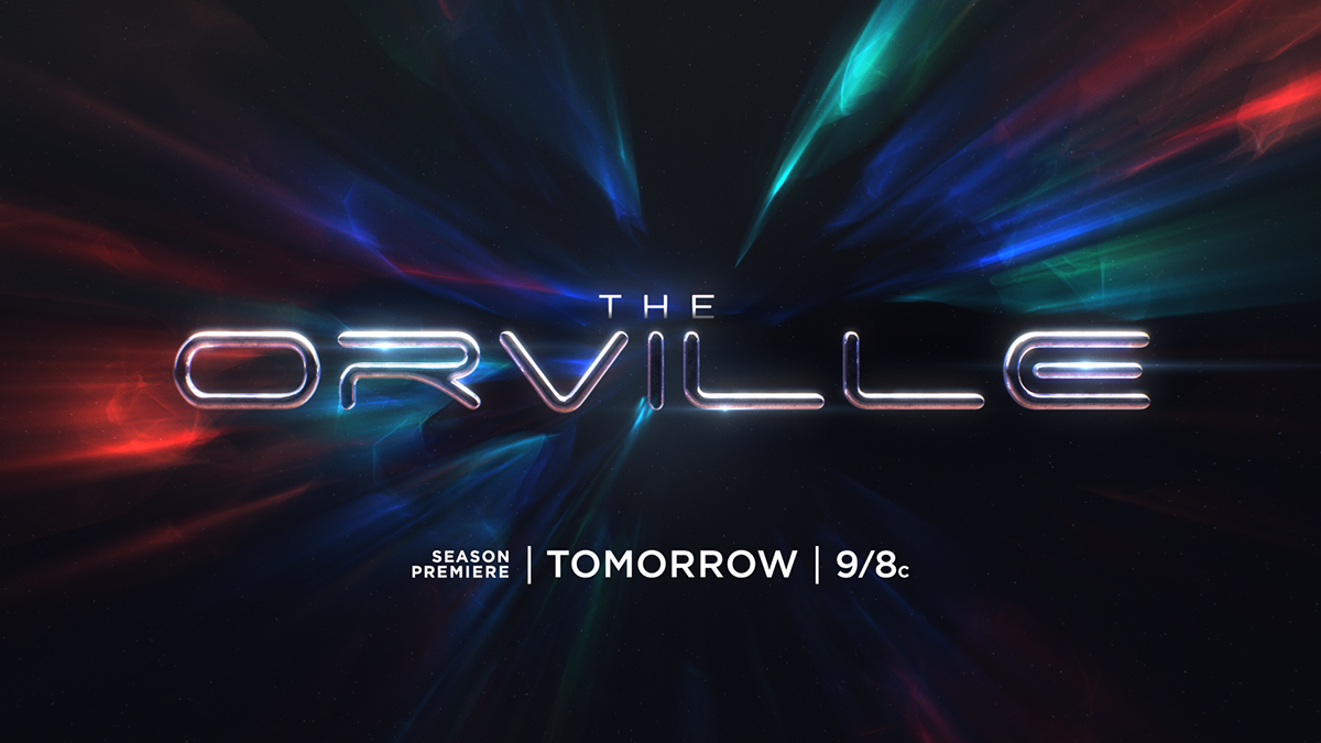 Broadcast Design motion graphics  motion design Logo Design cinema 4d broadcast package The Orville FOX