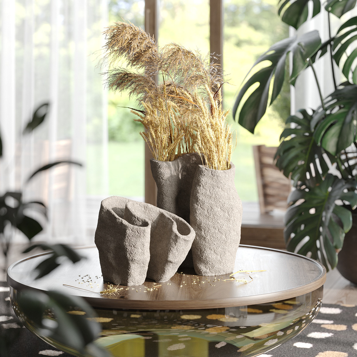 3D 3dmax CGI design furniture Interior product Render sofa visualisation