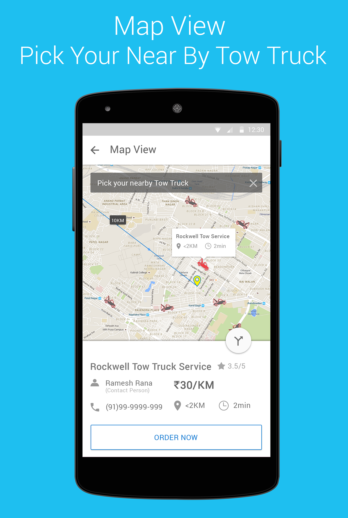 wireframe Android App user flow tow truck Truck location based app roadside assistance app flow Vehicle