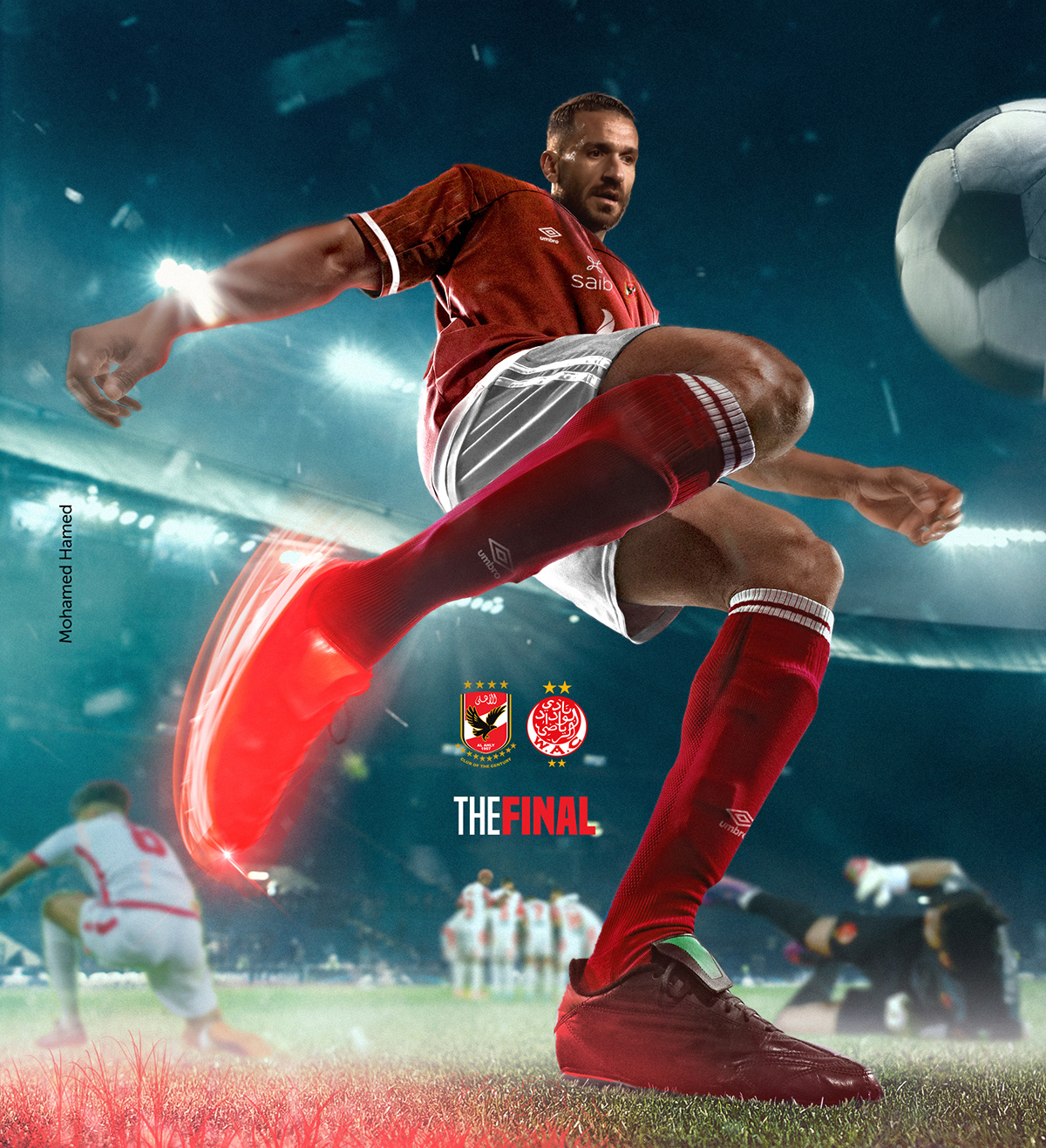 Editing  football manipulation photo editing poster Poster Design retouching  soccer sports Sports Design