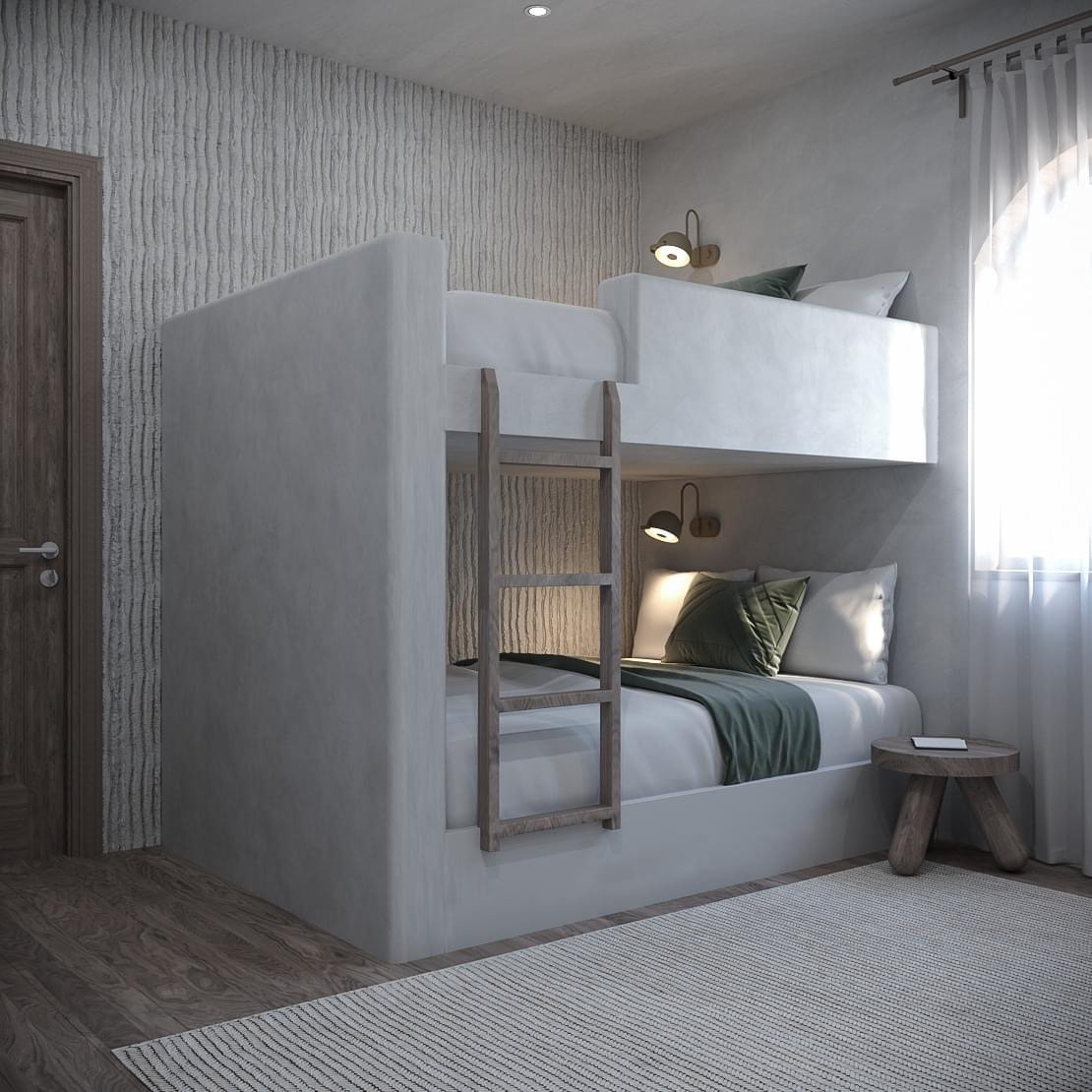 interior design  interior designer bedroom rendering