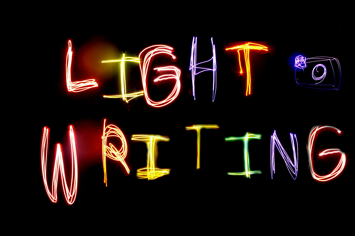 light writing long exposure