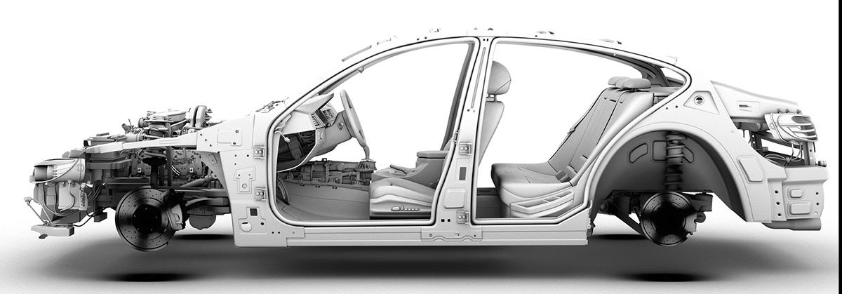 Souverein CGI 3D Bridgestone postproduction wheels car luminous creative imaging fedde souverein