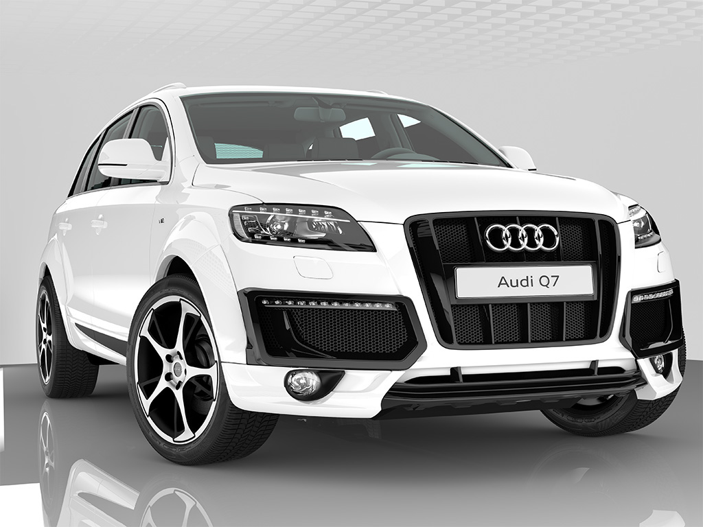 Vehicle Audi car q7 visualisation