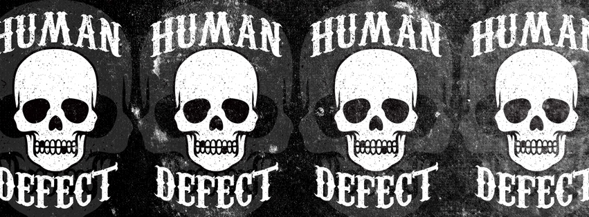skull poster brand human defect