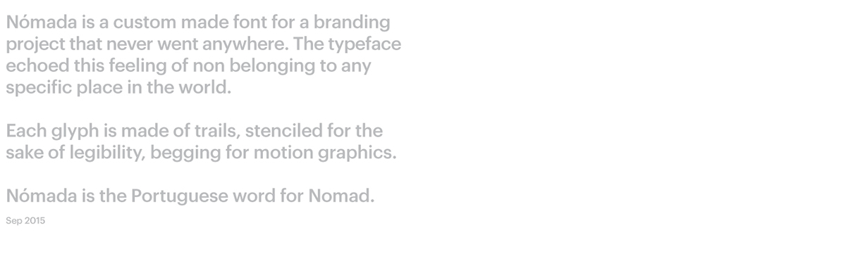 type outline nomad inline trail Display Typeface Custom burocratik line