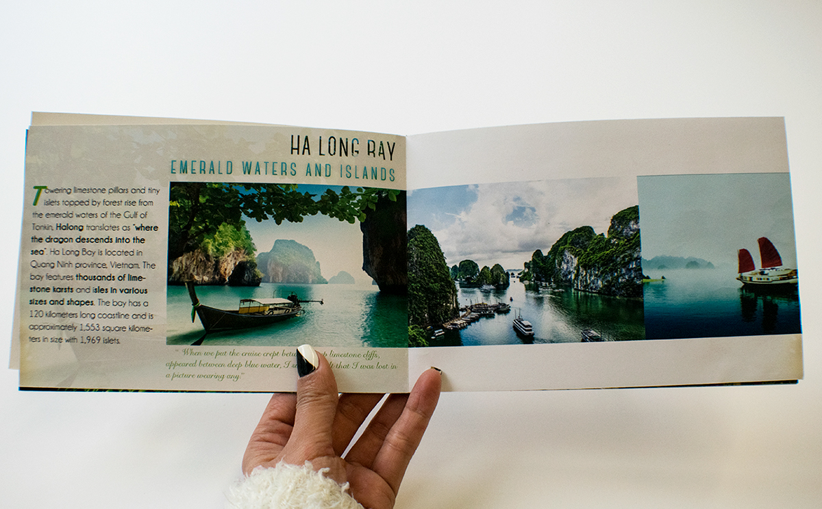 viet nam Travel book design graphic design 