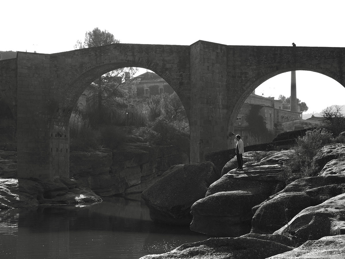 Pont gòtic black and white Gothic Bridge Documentary  photografy