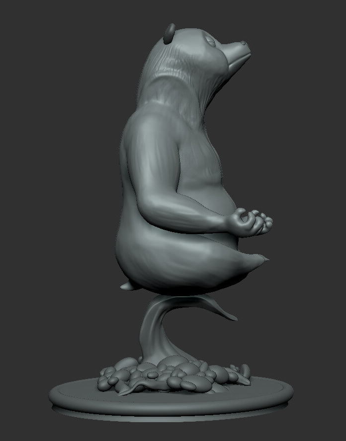3D Character concept art Sculpt Zbrush sculpture ceramics  game design  Game Art animals