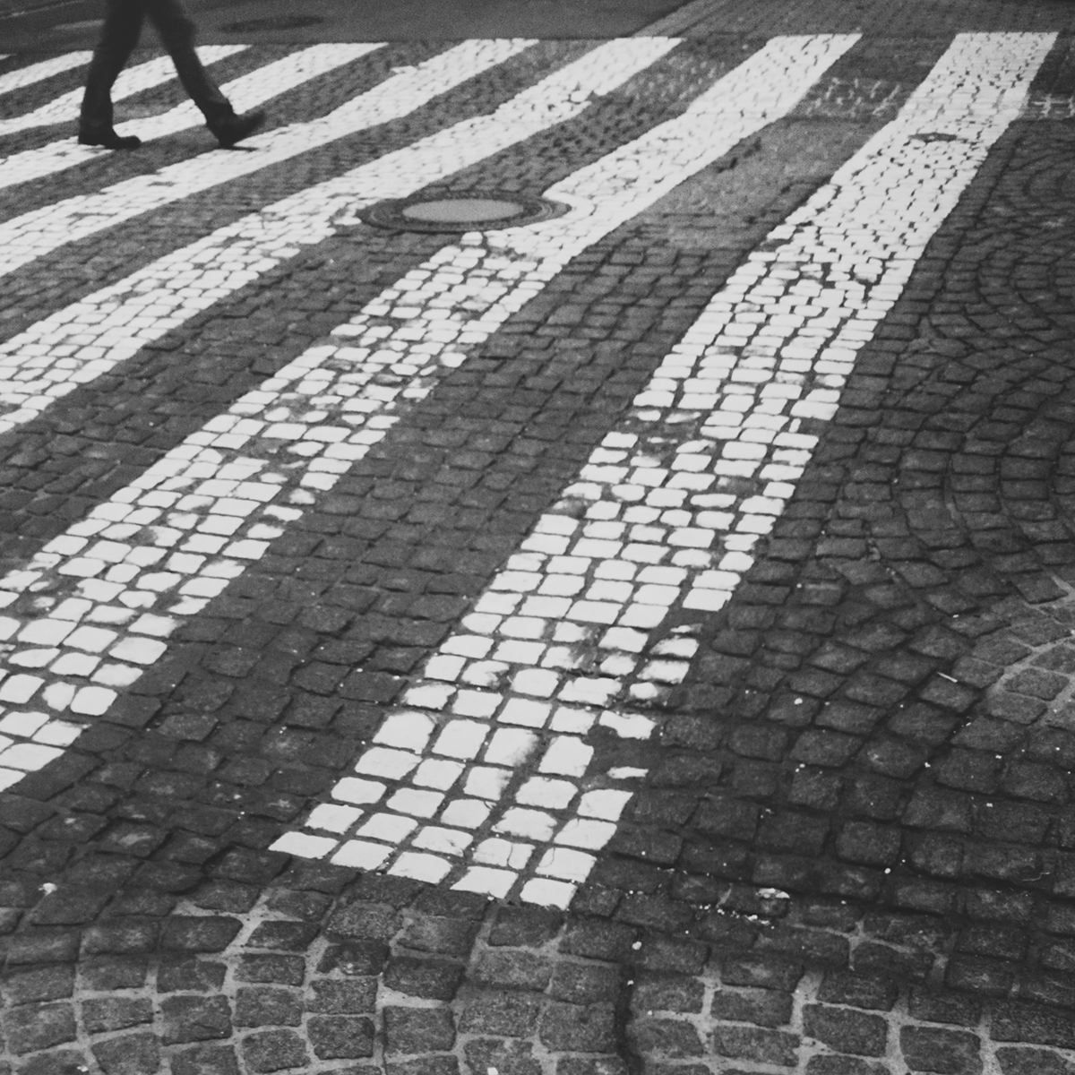 Street black White crosswalk zebra Urban Sony smartphone lines road germany city contrast legs Bike