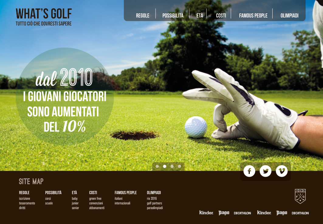 fig Federazione Italiana Golf golf green golf site web site app What's Golf Week&Golf weekend