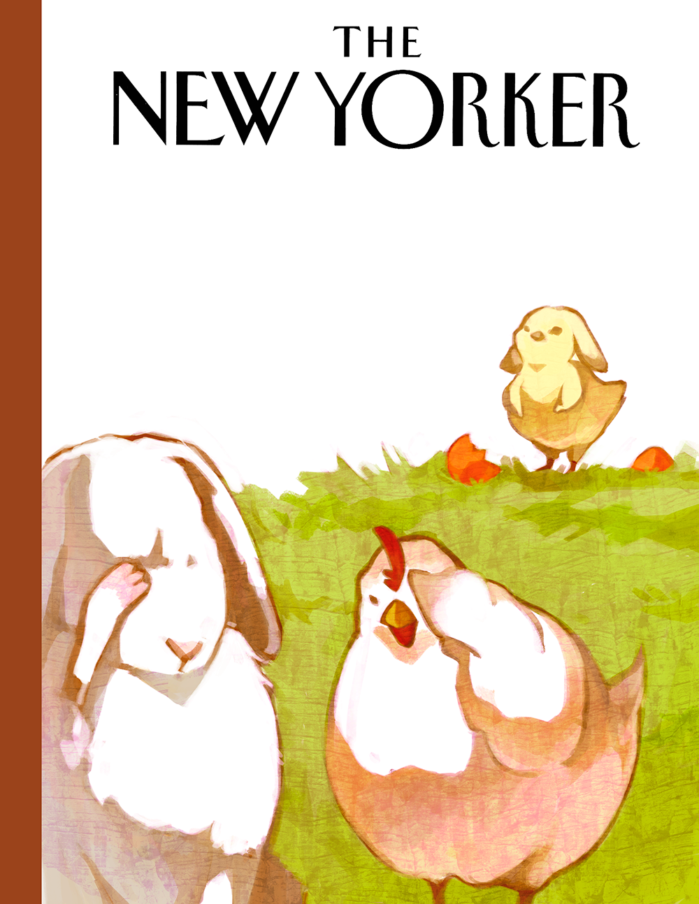editoral illustration The New Yorker digital
